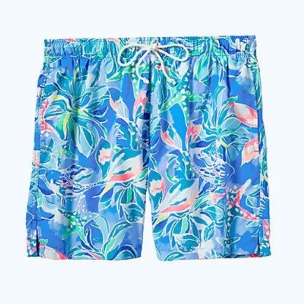LILLY PULITZER MENS CAPRI SWIM TRUNK